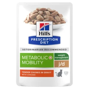 Hill’s Prescription Diet Weight Management Pouch — pour chats (visuel indicatif du produit)