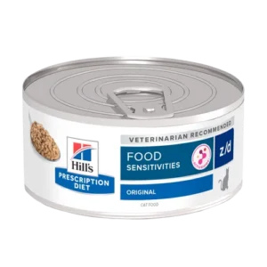 Hill’s Prescription Diet z/d Food Sensitivities Canned — pour chats (visuel indicatif du produit)