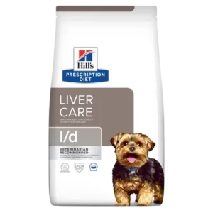 Hill’s Prescription Diet Ld Liver Care Dry — pour chiens (visuel indicatif du produit)