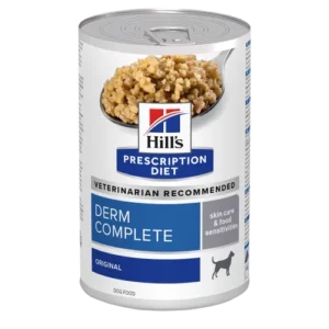 Hill’s Prescription Diet Derm Complete Skin Care Canned — pour chiens (visuel indicatif du produit)
