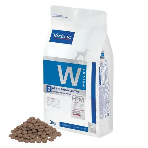 HPM Dog Weight W2 Loss & Control 12 kg — pour chiens (visuel indicatif du produit)