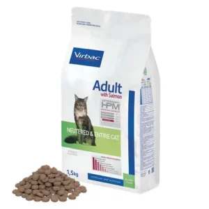 HPM Adult Cat Salmon Neutered & Entire 7 kg — pour chats (visuel indicatif du produit)