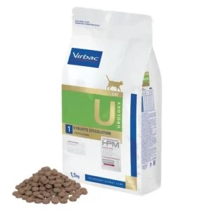 HPM Cat Urology U1 Struvite Dissolution 1,5 kg — pour chats (visuel indicatif du produit)