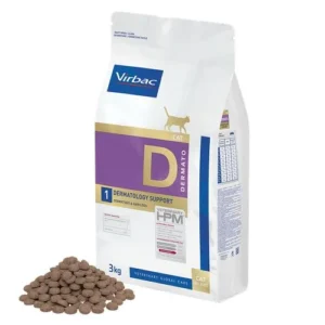 HPM Cat Dermato D1 Dermatology Support 3 kg — pour chats (visuel indicatif du produit)