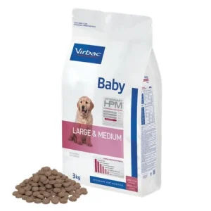 HPM Baby Dog Large & Medium 3 kg — pour chiens (visuel indicatif du produit)