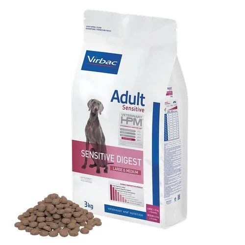 HPM Adult Sensitive Dog Large & Medium 12 kg — pour chiens (visuel indicatif du produit)